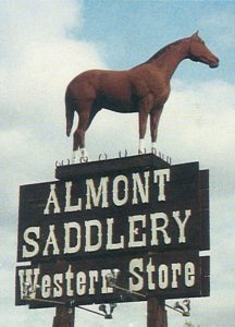 The Almont Saddlery was every horse-lover's favorite place to shop.