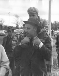 Community members at the Hospital dedication in 1958
