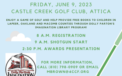 Golfers and sponsors sought for June 9 Imagination Library Golf Outing