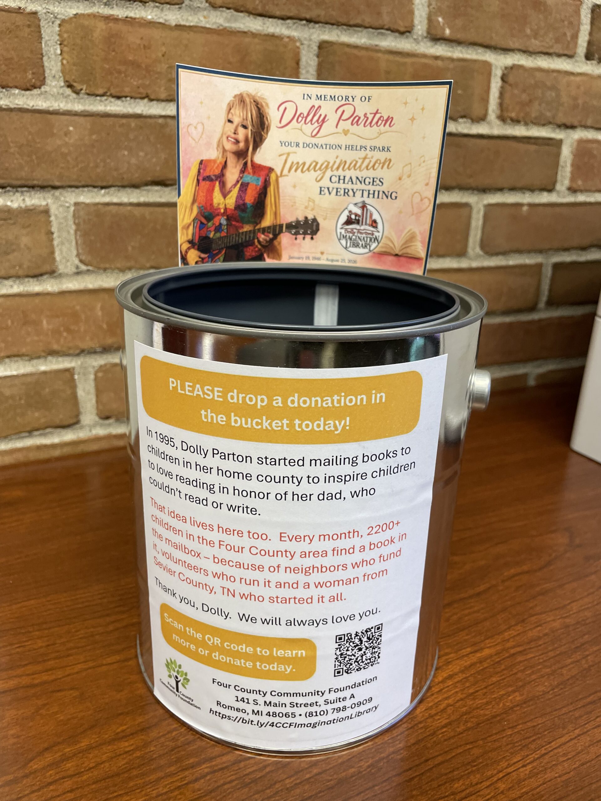 Imagination Library Fund remembers Dolly Parton’s generosity, seeks continued financial support
