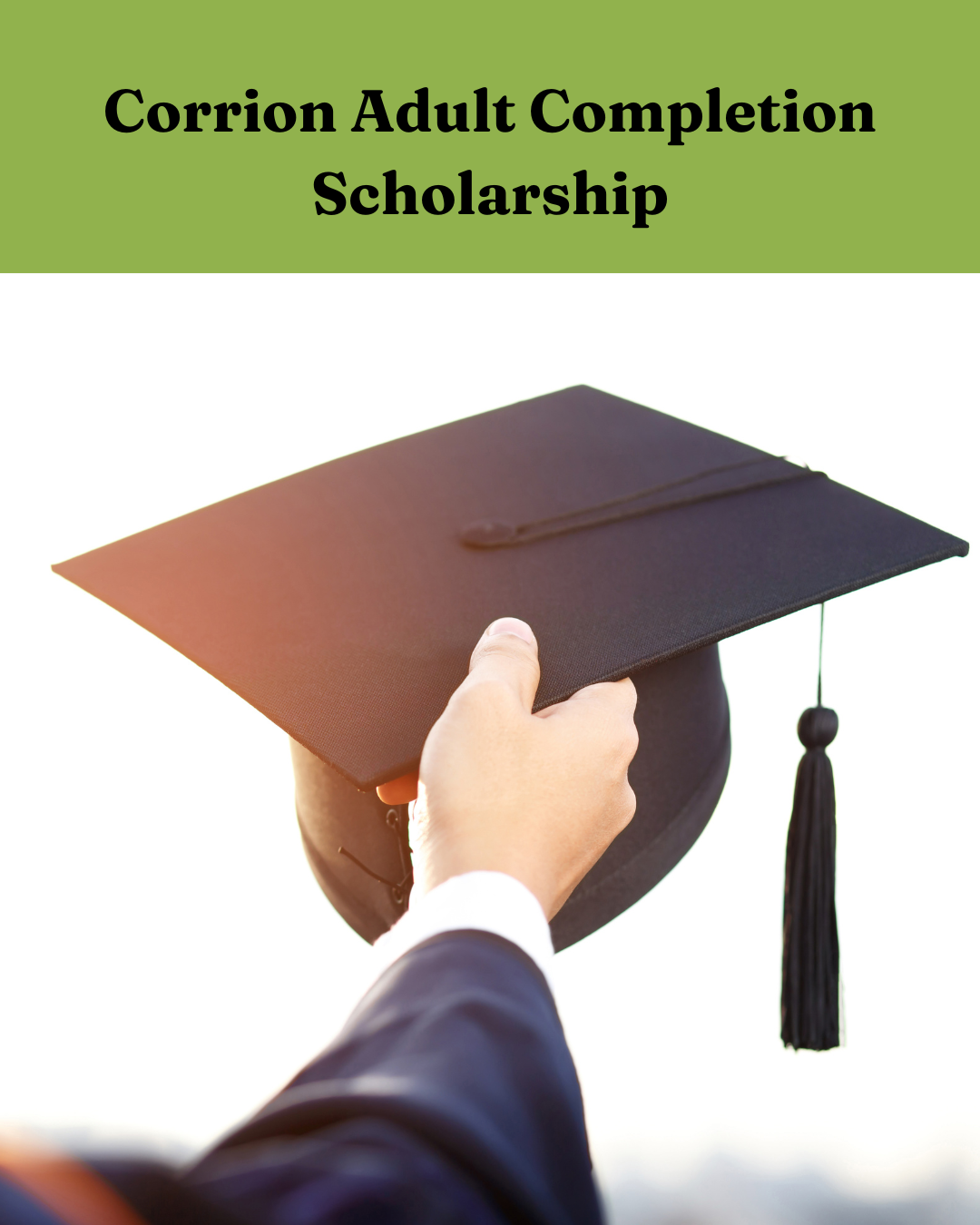 Adult Completion Scholarship now being offered